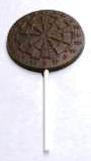 Chocolate Dart Board on a Stick