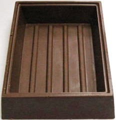 Chocolate Candy Box Base Large - Click Image to Close