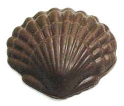 Chocolate Clam Shell w/Ripples XLG