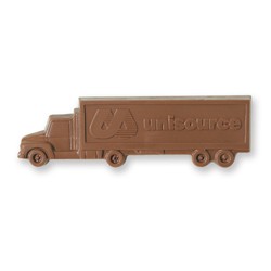 2.5 oz Custom Chocolate Commercial Truck - Click Image to Close