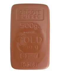 Chocolate Gold Brick Large