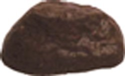 Chocolate Rock Large Pointy - Click Image to Close