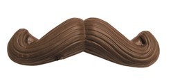 Chocolate Moustache Curved Ends