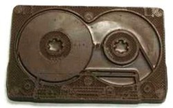 Chocolate Cassette Tape