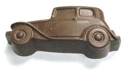 Chocolate Car Antique Large - Click Image to Close