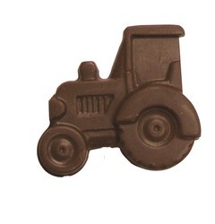 Chocolate Tractor on a Stick