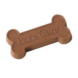 1 oz. Custom Chocolate Bone Cutout - Click Image to Close