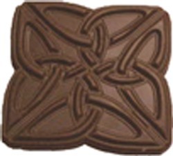 Chocolate Celtic Knot Large