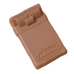 2.5 oz Custom Chocolate Bed or Matress