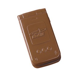 2 oz Custom Chocolate Cell Phone - Click Image to Close