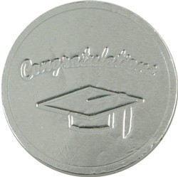 Graduation Hat Chocolate Coin