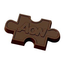 oz. Custom Chocolate Puzzle Piece Cutout - Click Image to Close