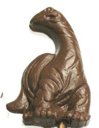 Chocolate Brontosaurus Dinosaur