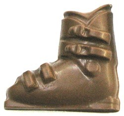 Chocolate Ski Boot