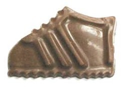 Chocolate Tennis Shoe Short/Fat