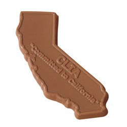 1 oz. Custom Chocolate State Cutout