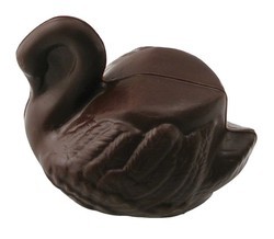 Chocolate Swan 3D Large - Click Image to Close