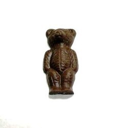 Chocolate Teddy Bear Plain - Click Image to Close