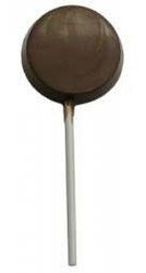 Chocolate Circle Plain Small Thick on a Stick