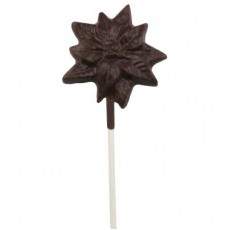 Chocolate Poinsetta on a Stick