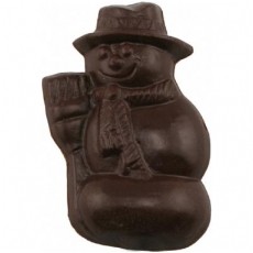 Chocolate Snowman on a Stick Fat