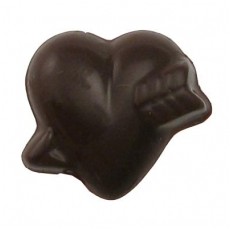 Chocolate Heart Small with Arrow