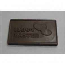 Happy Easter Chocolate Business Card with Eggs