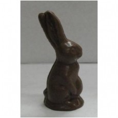 Chocolate Bunny Tall Smooth 3D