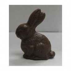Chocolate Bunny Detailed Sitting 3D