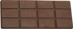 Chocolate Candy Bar Breakaway 12 pc (3X4)