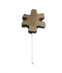 Chocolate Puzzle Piece on a Stick