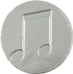 Music Note Chocolate Coin