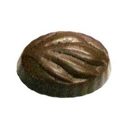Chocolate Candy Shape Mint Leaf Oval