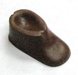 Chocolate Baby Bootie Small - Click Image to Close