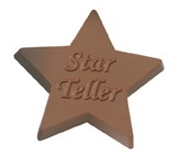 1 oz. Custom Chocolate Star Award - Click Image to Close