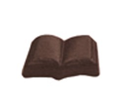 Chocolate Book Medium Open - Click Image to Close
