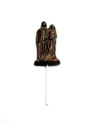 Chocolate Bride and Groom on a Stick - Click Image to Close