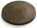 Chocolate Oval Medium Blank - Click Image to Close