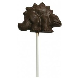 Chocolate Stegosaurus - on a Stick