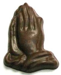 Chocolate Praying Hands Large Cuff
