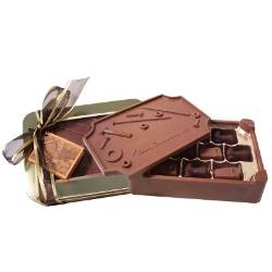 1.25 lb. Large Custom Chocolate Tool Box - Click Image to Close