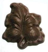 Chocolate Oak Leaf Medium