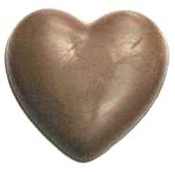 Chocolate Heart Large Plain