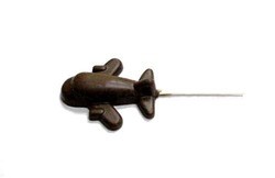 Chocolate Airplane Fat Jet on a Stick - Click Image to Close