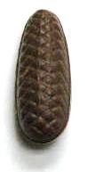 Chocolate Pinecone 3D Small