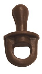 Chocolate Baby Pacifier - Click Image to Close