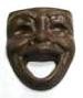 Chocolate Drama Mask Large Smile