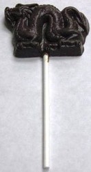 Chocolate Dragon on a Stick - Click Image to Close