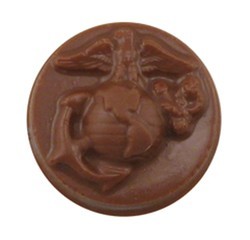 Chocolate Navy Round Small - Click Image to Close