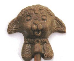 Chocolate Lamb - Front View